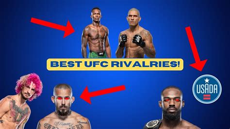 Ranking the Best UFC Rivalries in the Last 10 Years.